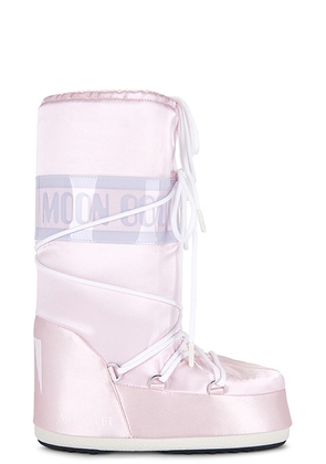 MOON BOOT Icon Pearly Boot in Rose - Rose. Size 35/38 (also in 39/41).