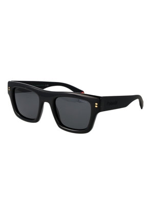 Polaroid Black Recycled Polycarbonate Sunglasses