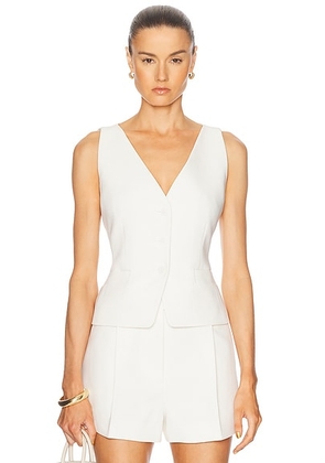 L'Academie by Marianna Nomiko Top in Ivory - Ivory. Size L (also in M, S, XL, XS, XXS).
