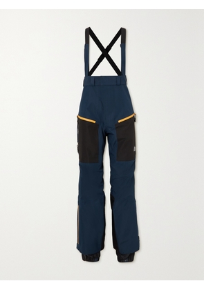 SNOW PEAK - + Mountain Of Moods Layered Shell-trimmed Ripstop Straight-leg Ski Pants - Blue - JP 5,JP 7,JP 9,JP 11