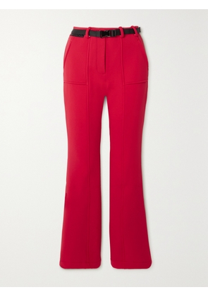 ERIN SNOW - Zola Belted Bootcut Ski Pants - Red - US0,US2,US4,US6,US8,US10,US12