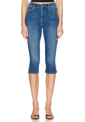 MOTHER The Stunner Zip Bunny Snip Jeans in Connect The Dots - Blue. Size 29 (also in ).