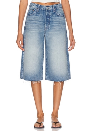 MOTHER The Whole Lot Fray in Wipeout - Blue. Size 23 (also in ).