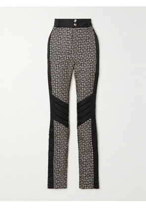 BALMAIN X ROSSIGNOL - + Rossignol Quilted Printed Ski Pants - Neutrals - FR 34,FR 36,FR 38,FR 40,FR 42,FR 44
