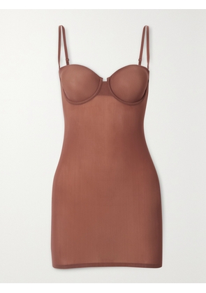 SKIMS - Naked Slip Dress - Jasper - Neutrals - 32DD,34DD,36DD,38DD,40DD,42DD,34C,38C,40C,34B,38B,44C,44B,34D,40B