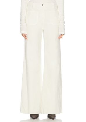 NILI LOTAN Florence Pant in Stone - Cream. Size 6 (also in ).