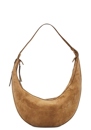 KHAITE Augustina Hobo Bag in Mud - Brown. Size all.