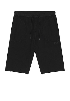 MM6 Maison Margiela Shorts in Black - Black. Size M (also in L, S, XL).