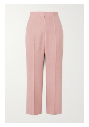 Stella McCartney - Carlie Cropped Woven Straight-leg Pants - Pink - IT34,IT36,IT38,IT40,IT42,IT44,IT46,IT48,IT50