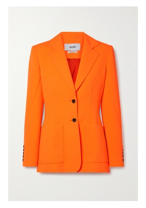 Christopher John Rogers - Crepe Blazer - Orange - US0,US2,US4,US6,US8,US10,US12,US14