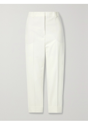 AKRIS - Maxima Stretch-cotton Tapered Pants - Ivory - US2,US4,US6,US8,US10,US12,US14