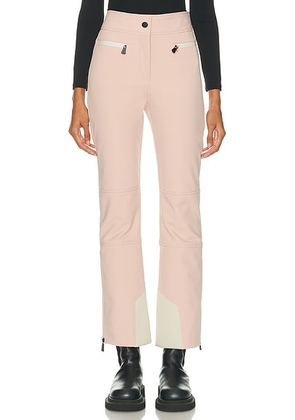Moncler Grenoble Ski Trouser in Light Pink - Blush. Size L (also in M, S, XS).