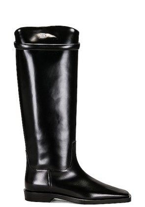 Toteme The Riding Boot in Black - Black. Size 35 (also in ).