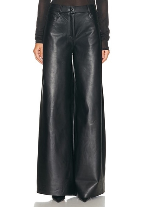 Norma Kamali Elephant Pant in Black - Black. Size L (also in M, S).
