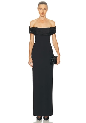 The New Arrivals by Ilkyaz Ozel Livia Gown in Chez Castel - Black. Size 38 (also in 36).