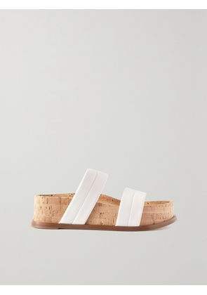 Gabriela Hearst - Striker Leather Sandals - White - IT35,IT36,IT36.5,IT37,IT37.5,IT38,IT38.5,IT39,IT39.5,IT40,IT40.5,IT41,IT41.5,IT42