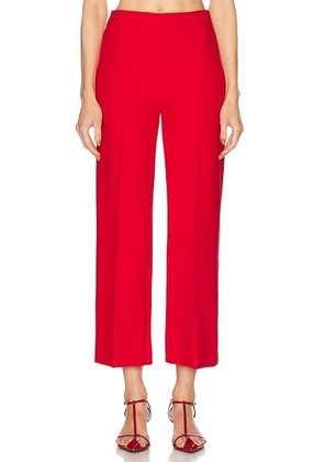 L'Academie by Marianna Kain Pant in Red - Red. Size L (also in M, S, XL, XS).