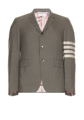Thom Browne 4 Bar Engineered Suit Jacket in Medium Grey - Grey. Size 2 (also in ).