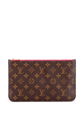 Louis Vuitton Pre-Owned Neverfull Pochette Monogram Canvas Large pouch - Brown
