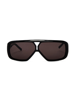 Saint Laurent SL 569Y Sunglasses in Black - Black. Size all.