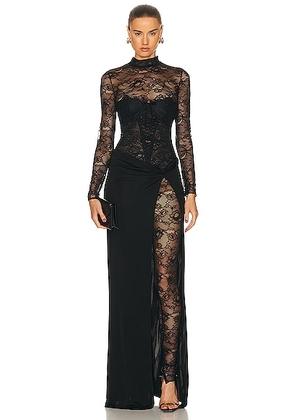 Retrofete Saphhira Dress in Black - Black. Size XS (also in S).