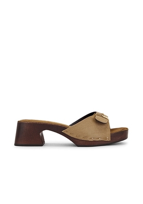 KHAITE Britt Clog in Barley - Tan. Size 36 (also in ).
