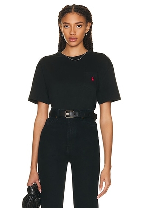 Polo Ralph Lauren Pocket Tee in Black in RL Black - Black. Size XL (also in S, XXL).