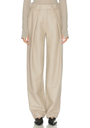 Karen Arcanjo Renium Pant in Cream - Cream. Size 36 (also in 38, 40, 42).
