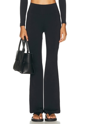 NORBA Flared Legging in Black - Black. Size M (also in S, XS).