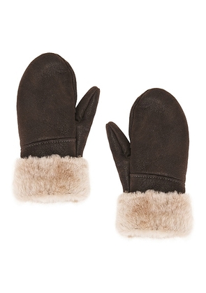 Karen Arcanjo Onjo Gloves in Brown - Brown. Size all.