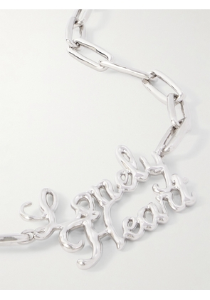 Jil Sander - Lonely Heart Silver-tone Necklace - One size