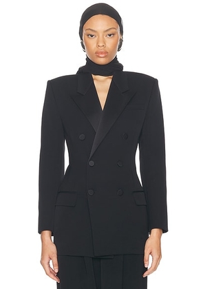 Saint Laurent Tailored Blazer in Noir - Black. Size 40 (also in 36, 42).