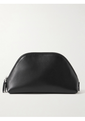 The Row - Devon Mini Leather Pouch - Black - One size