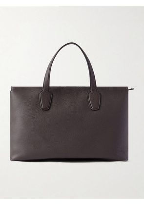 The Row - Marcel Textured-leather Tote - Brown - One size
