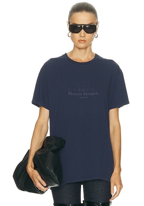 Maison Margiela T-Shirt in Vintage Blue - Navy. Size L (also in ).