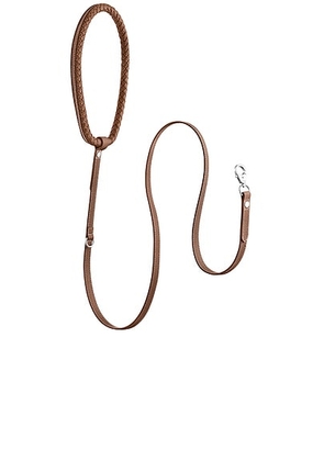 PAGERIE The Rava Leash in Walnut - Brown. Size all.