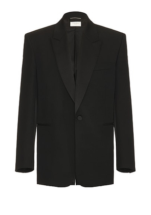 Saint Laurent Tuxedo Blazer in Black - Black. Size 50 (also in 52).