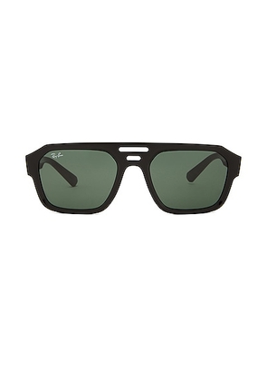 Ray-Ban Corrigan Bio-Based Sunglasses in Black - Black. Size all.