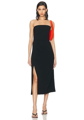 Proenza Schouler Shira Strapless Dress in Black - Black. Size 0 (also in ).