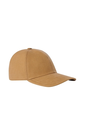 The Row Caspian Hat in Deep Bistre - Brown. Size S (also in M).