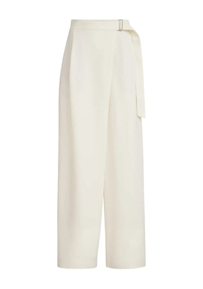 Brunello Cucinelli adjustable-belt trousers - Neutrals