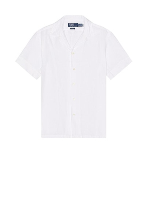 Polo Ralph Lauren Andy Camp Shirt in Ceramic White - White. Size S (also in ).
