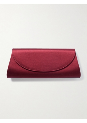 Hunting Season - Opera Satin Clutch - Burgundy - One size