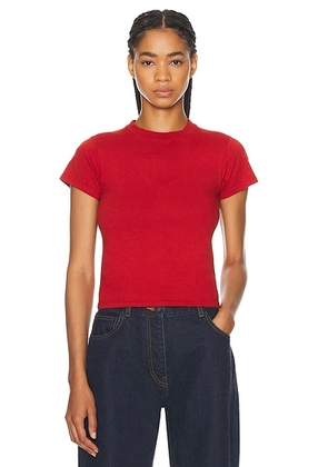 The Row Tommy Top in Red - Red. Size L (also in ).