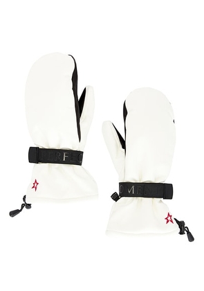 Perfect Moment Davos Mitts in Snow White - White. Size L (also in ).