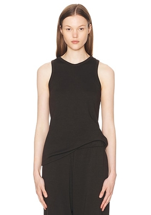 The Row Marius Top in Dark Brown - Brown. Size L (also in M, S, XS).