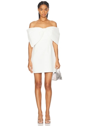 Rachel Gilbert Kace Mini Dress in Ivory - Ivory. Size 1 (also in 0, 2, 3, 4).