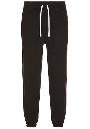 Polo Ralph Lauren Fleece Pant Relaxed in Black - Black. Size M (also in L, S, XL/1X).
