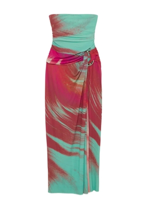 Simkhai Emma strapless maxi dress - Red