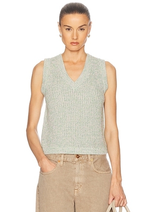 SABLYN Lili Top in Multi - Sage. Size S (also in L, XS).